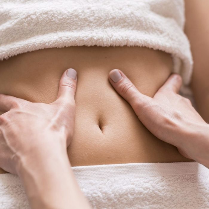close-up-abdomen-massage-concept